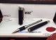 Perfect Replica Mont Blanc Precious Black And Silver Rollerball Pen Wholesale (3)_th.jpg